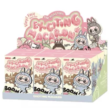 Pop Mart Blind Box The Monsters Labubu Exciting Macaron Vinyl Face Series