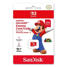 SanDisk microSD Express Card 256GB for Nintendo Switch 2 BEE-A-SD01A