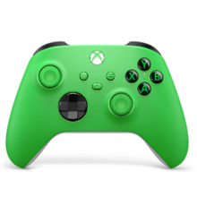 Xbox ワイヤレス コントローラー (ベロシティ グリーン)